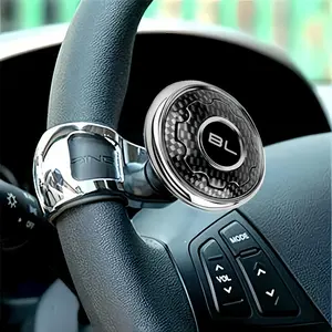 Car Steering Wheel Aid Ball, Handle Steerer with Steel Ball Bearings, Enhances Driving Comfort, Effortless Turning, Enhanced Maneuverability, Durable Design, Lightweight Construction, Easy Installation