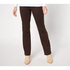 Belle by Kim Gravel Petite Primabelle Twill Forward Boot Cut Jean