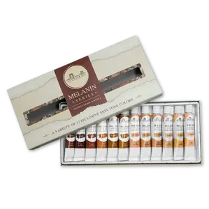 Melanin Series - Skin Tone Acrylic Paints Inclusive Art Supplies