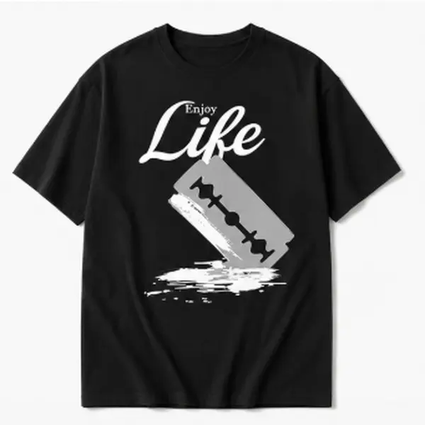 Men's Pablo Escobar Graphic T-Shirt - 100% Cotton Fabric, Short Sleeve, Round Neck, Fade-Free, Unisex Classic Fit Casual Streetwear Top