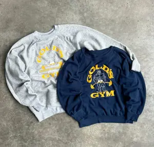 Golds Gym Sweatshirt, Classic Fitness Sweatshirt, Bodybuilding Pullover, Gym Training Top, Comfortable Activewear, Casual Everyday Wear