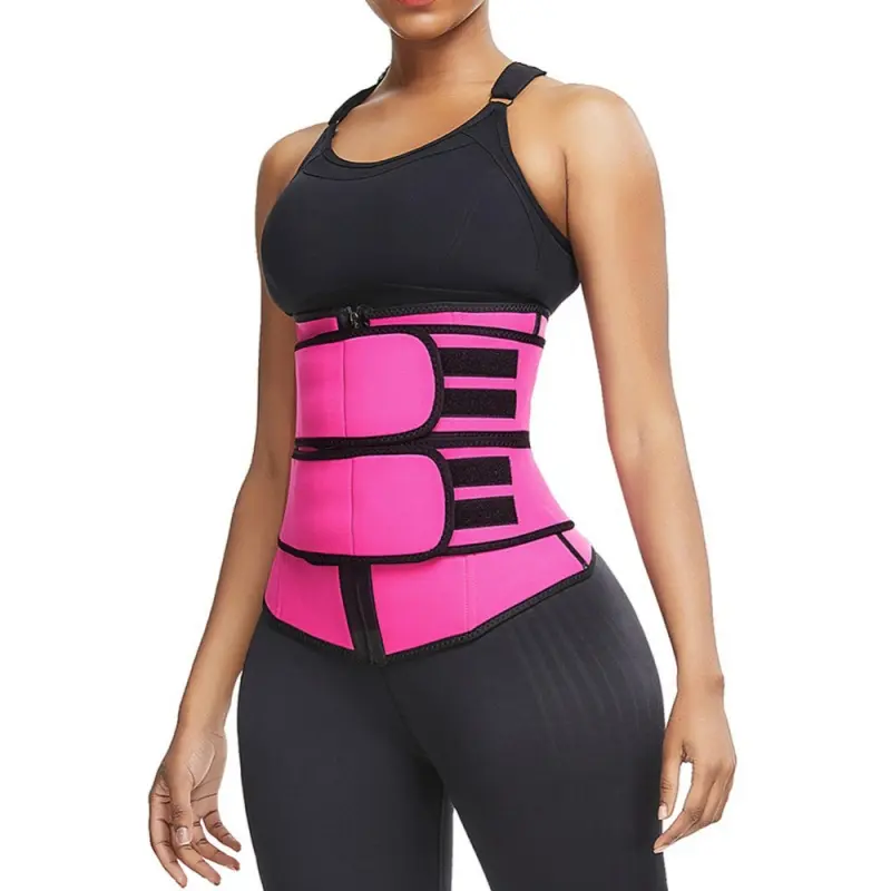 Women's Light High-Compression Faja Body Shaper - High-Waist, Stretch, Tummy-Control, Easy-Adjust Shapewear Belt, Hook-and-Loop, Core Support, Sweat Enhancement, Fit for Everyday Wear, Workouts, High-Waist Shapewear Belts