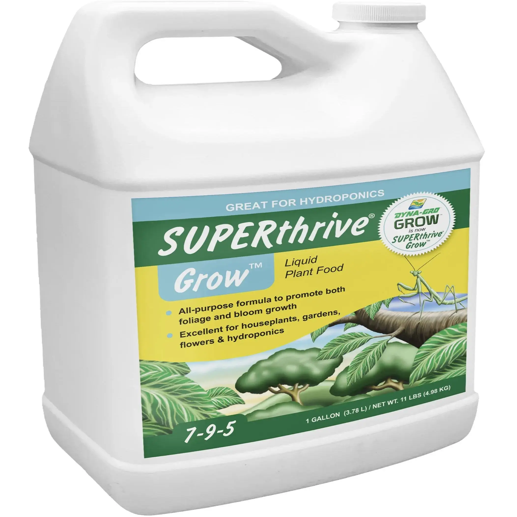 SUPERthrive Liquid Grow 7-9-5 Plant Food, gal