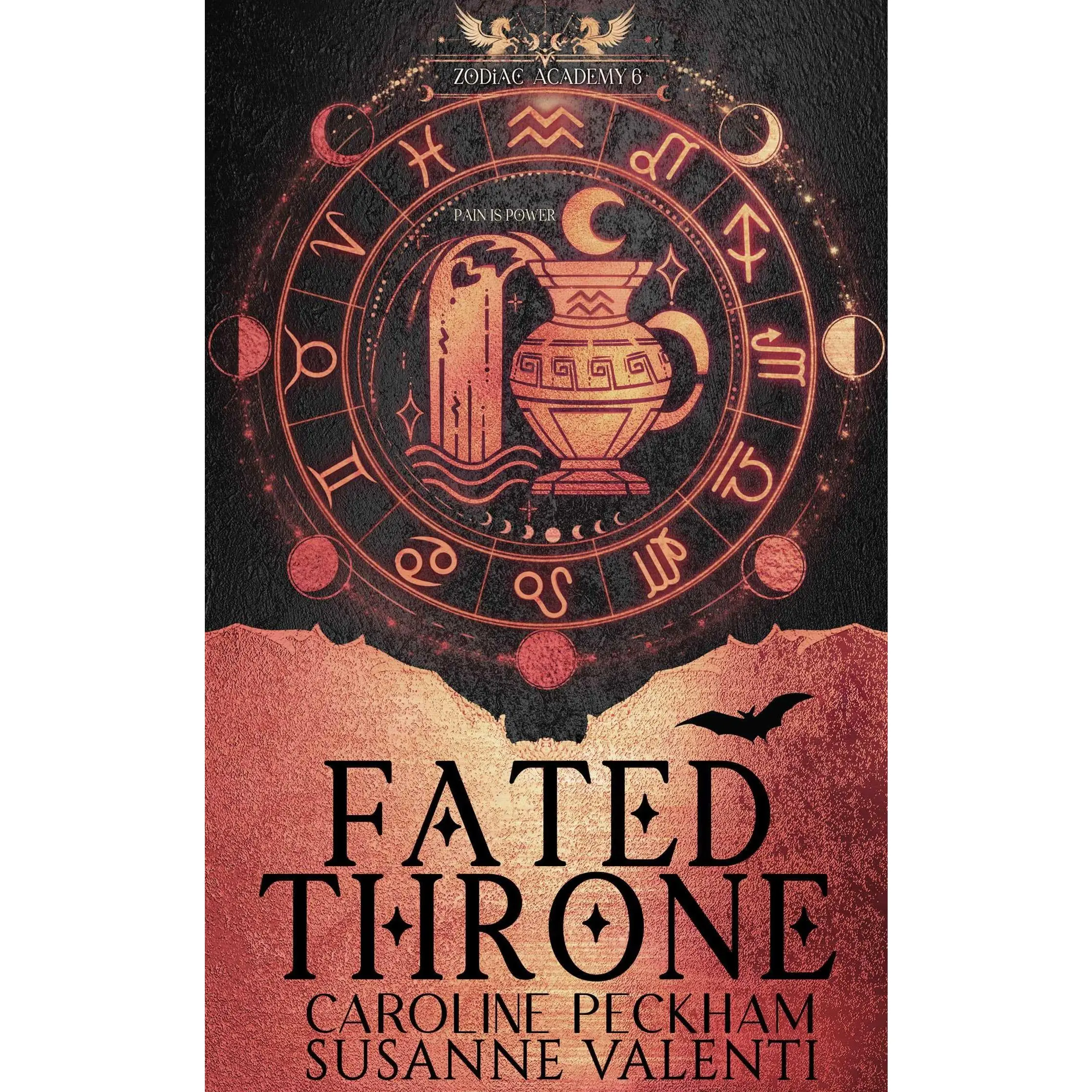 Zodiac Academy 6: Fated Throne -- Caroline Peckham - Paperback