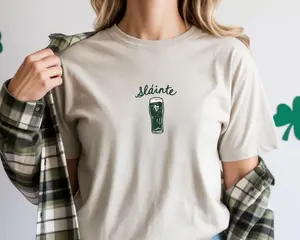 Sláinte Guinness St. Patrick's Day Shirt, Irish Day, Endless Style Possibilities, Men And Women, Athleisure Wear, Classic Cotton, Comfort Top, Unisex