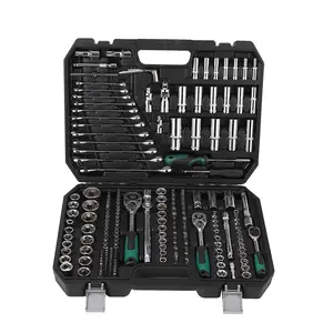 【GARVEE】Professional 216 Piece Mechanics Tool Set and Socket Set, SAE and Metric, Car Tool Set Box, Tool Combination Set for Repair Shops, DIY, Home Maintenance