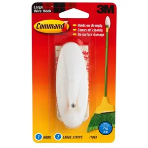 3m 17069 4-1/8" Command Wire Hook - Large