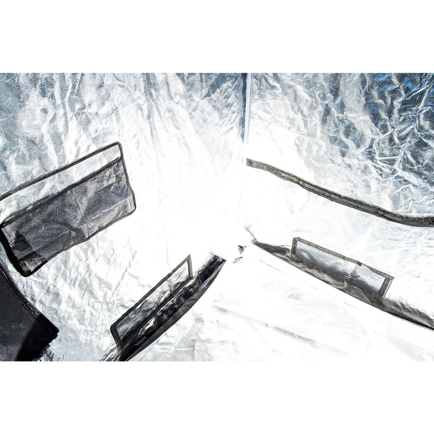 SciencePurchase Reflective Mylar 48" x 24" x 60" Hydroponics Grow Tent Hydro Box Hut Cabinet
