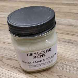 Apple & Maple Bourbon - 8 oz Soy Candle