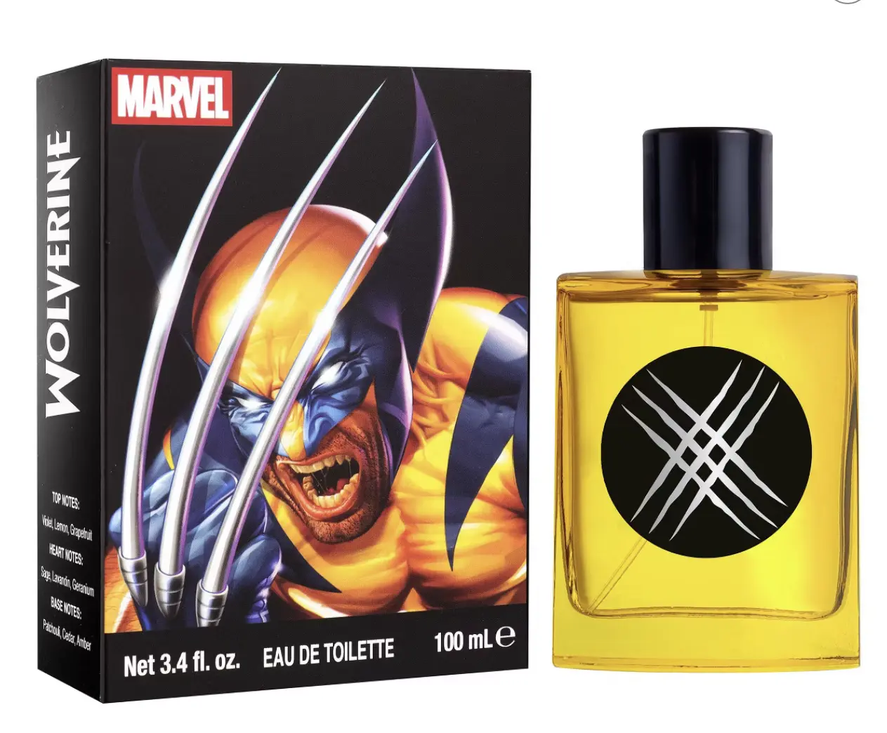 Marvel Wolverine EDT for Boys 3.4 fl oz 100ml