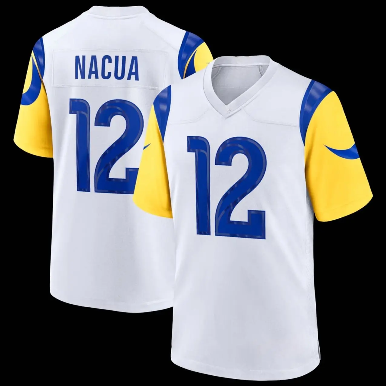 Unisex Football inspired by Garrett 95 Los Angeles Game Player Jersey - White