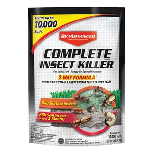 Complete Outdoor Insect Control Granules for Lawns and Landscapes, Fast-Acting Above and Below Ground Protection, Up to 3 Months Coverage, 10 lb