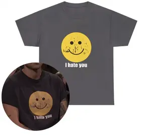 [Sale up to 40%],[Freeship] I Hate You Smile T-Shirt, Harry Styles New Album, Kiss All The Time, Disco Occasionally, Graphic Tee, Ryan Gosling’s SNL