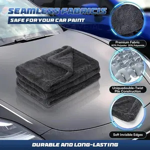 Car Drying Towel, Ultra-Absorbent Cleaning Cloth For Cars & Truck, 1200GSM Premium Microfiber Washing Polishing Tool, 3*2ft