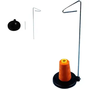 Adjustable Single Thread Spool Holder, Universal Single Cone and Spool Adjustable Thread Stand for Sewing and Embroidery Machines, for Smoother Thread Feed