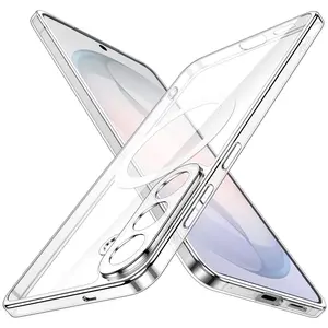 JETech Magnetic Slim Case for Samsung Galaxy S26 Series, Compatible with MagSafe, Camera Lens Full Protection, Ultra-Thin Lightweight Clear Minimalist Protective Phone Cover