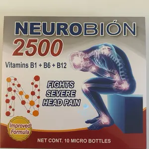 Neuro 2500 Antioxidants with Vitamins B1 B6 B12 10 Microbotellas