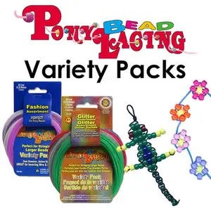 Pony Bead Lacing Assortments 60 Feet (18.28 Meters)