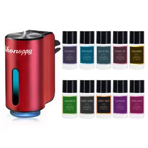 Shonoppy Car Air Freshener Diffuser - 10*10ML Natural Perfume Essential Oil,Car Aromatherapy Diffuser,Car Interior Accessories,Automotive Gifts