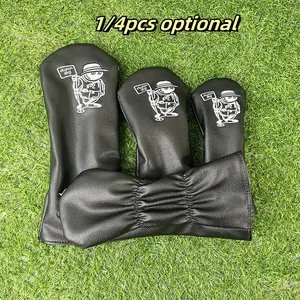Cartoon Fat Fisherman Golf Club Cover, Golf Accessories, Durable & Stylish Design, Perfect Fit for Most Clubs, Best Protection for Your Golf Gear, Golf Supply