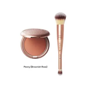 Stila Bloom & Brush - Two-in-One Lipstick and Blush + Brush Duo