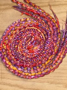 Sunset wool locs