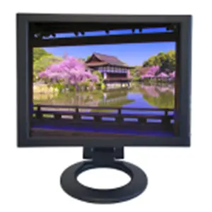 212 MAIN 15-in. TFT Panel Wide-Angle View LCD LED Security Monitor - Black, with Looping, SXGA Support, HDMI, BNC & VGA Ports, and Built-in Speakers