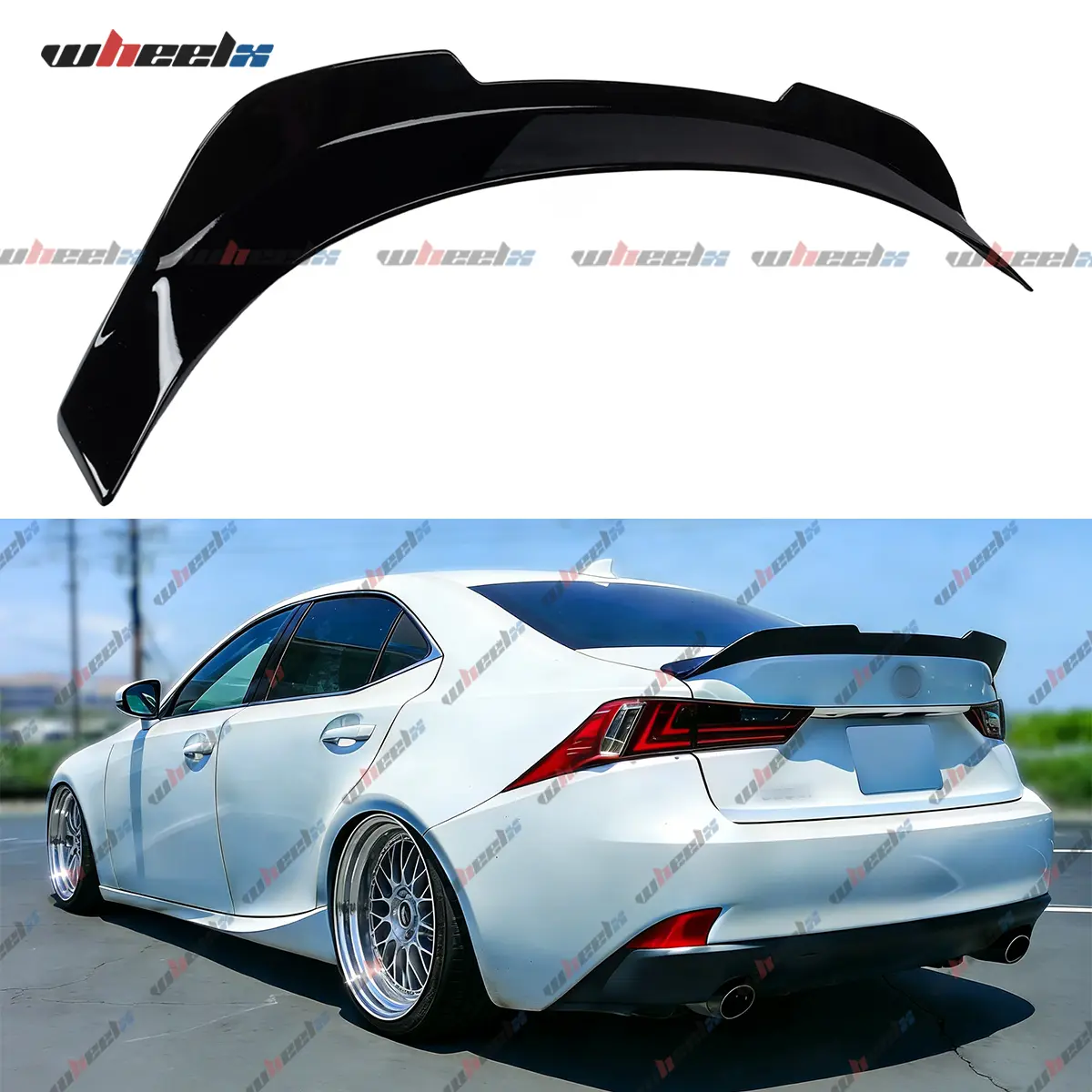 2014-2020 – Lexus IS250 – PSM-Style Car Rear Spoiler/Wing, IS350, IS300 AWD, IS200T All Models