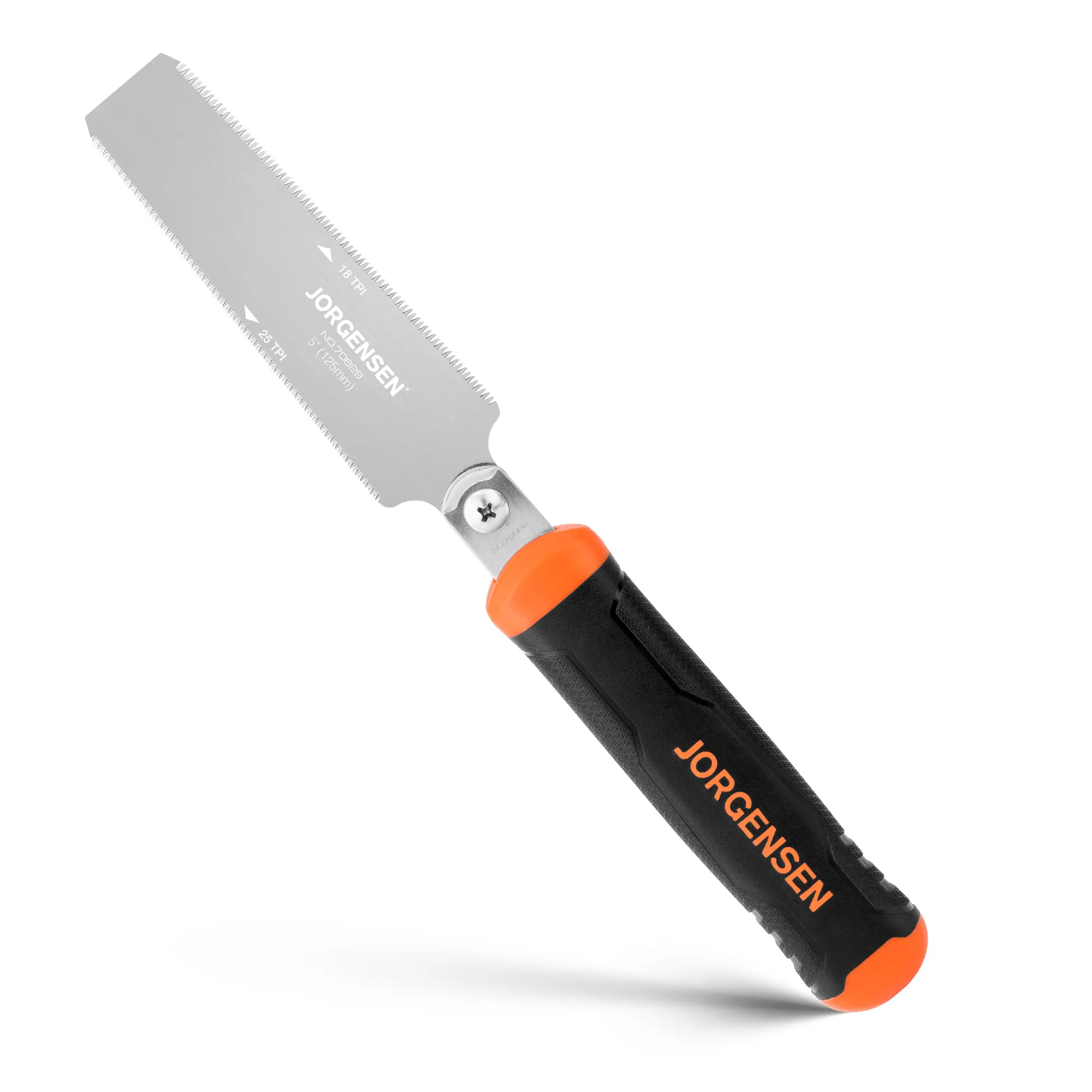 #BacktoSchool JORGENSEN Japanese Pull Saw - SK5 Flexible Replaceable Blade Saw, TPI Flush Cut Saw, Japanese Hand Saw for Hardwood & Softwood Woodworking Tools Trim Wood
