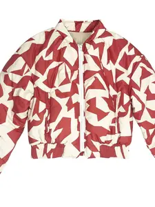 Thalira Geometry Quilted Jacket