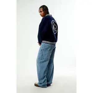 Pacsun Men's Blake Extreme Baggy Jeans Double Pocket Light Blue
