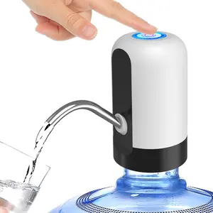 5 Gallon Water Table Pump Rechargeable Water Dispenser with Battery & USB Charging for 5-Gallon Bottles Bottom Loading Portable for Camping & Kitchen Use Automatic Operation Lightweight Compact Design