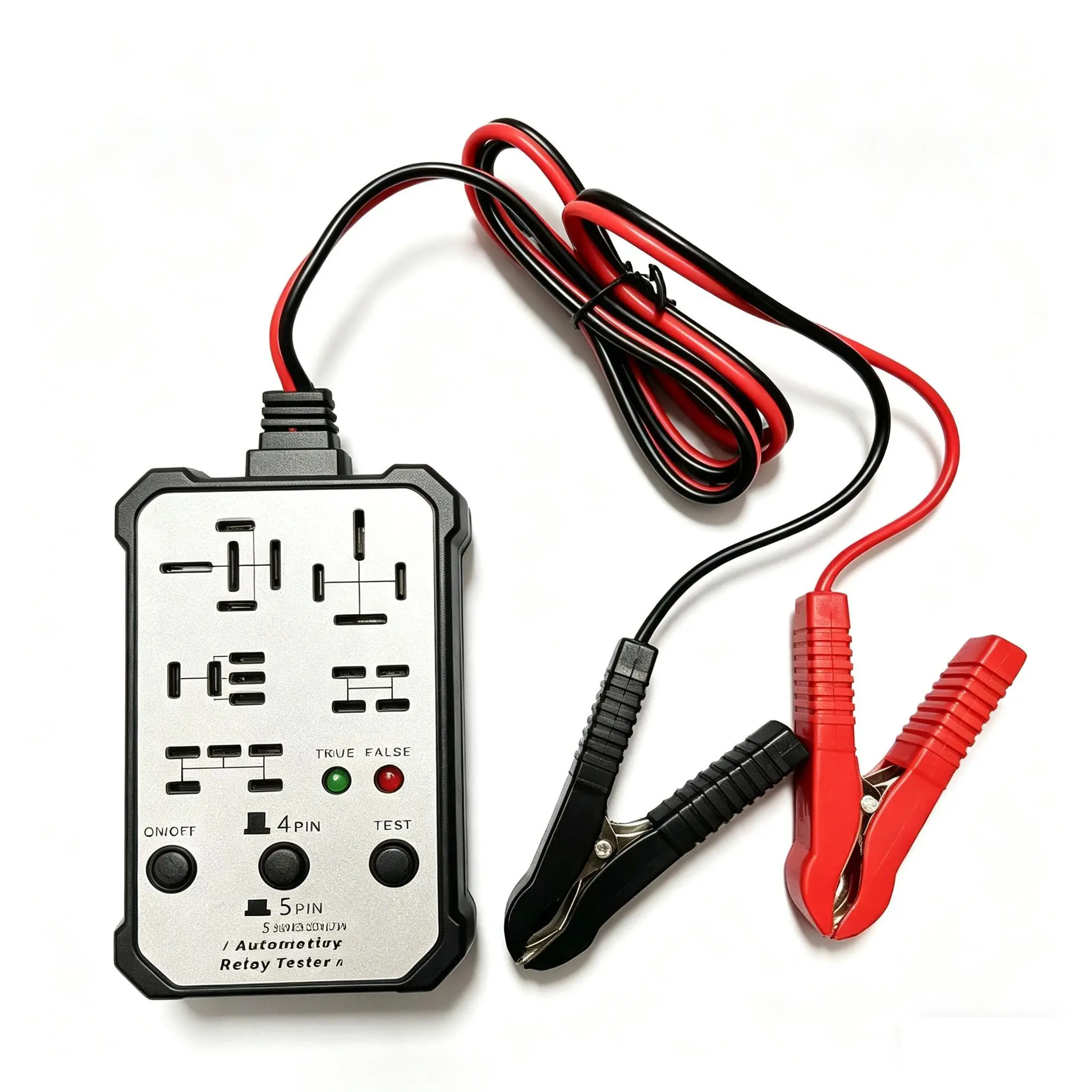 Car Relay Tester 12V/24V,7-in-1 Automotive Diagnostic Tool with LED Indicator, Fast Car Circuit Checker for Easy Troubleshooting & Repair