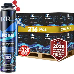 Spray Foam Insulation Can Bulk Pallet