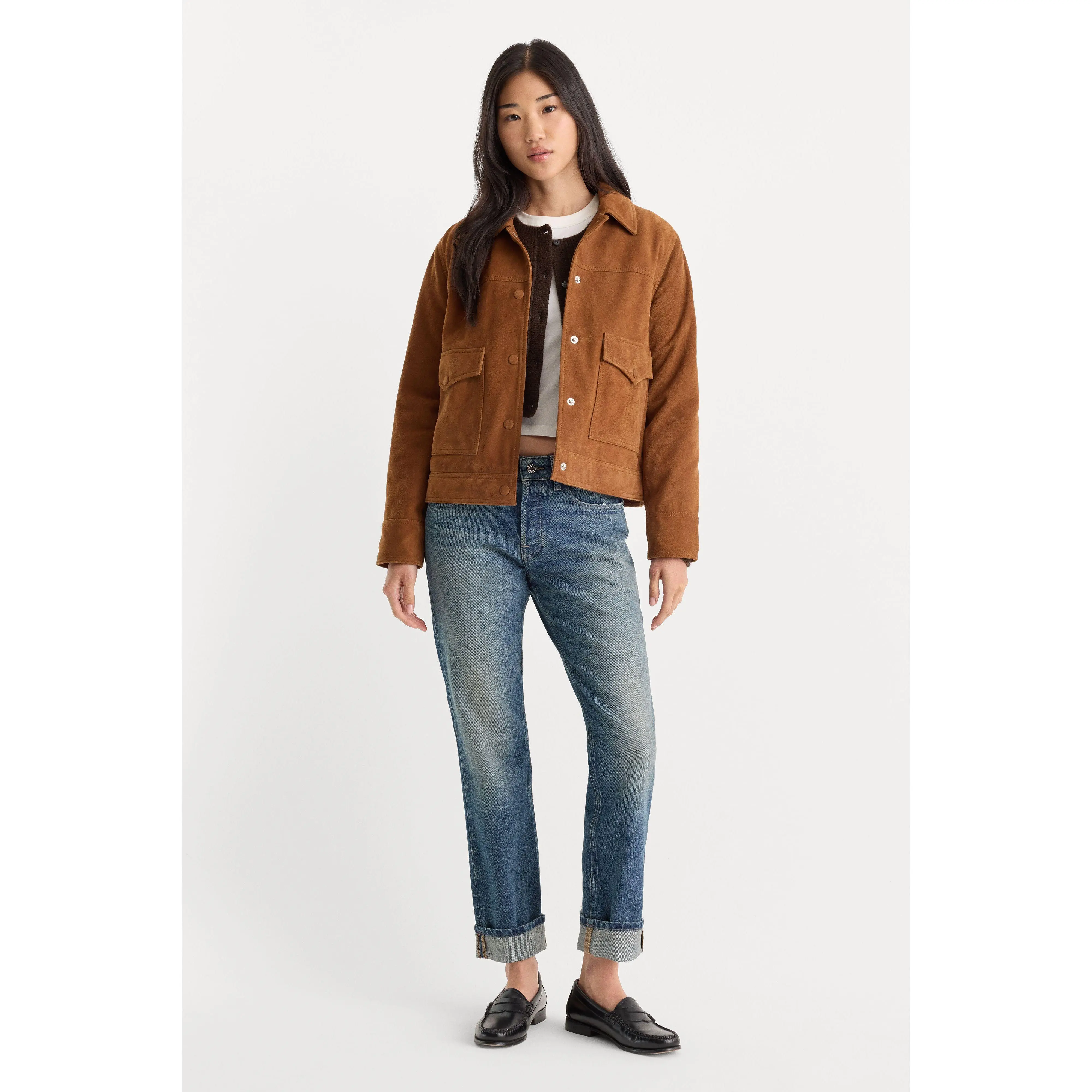 VINTAGE STRAIGHT ANKLE JEANS | INDIGO1282