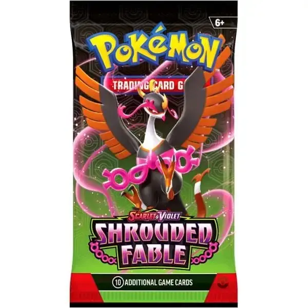 Scarlet & Violet Shrouded Fable booster pack pokemon tcg