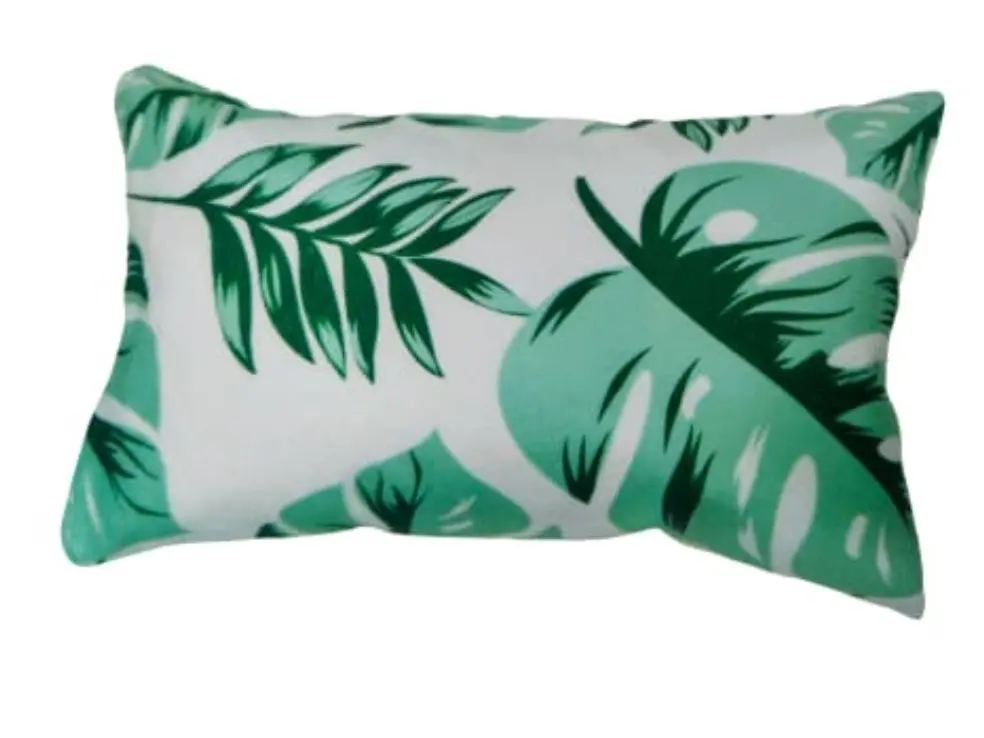 Jungle Tropical Leaf Inflatable Beach Pillow for Stylish Chilling and Tanning, Pool, Beach, Boat and Lake