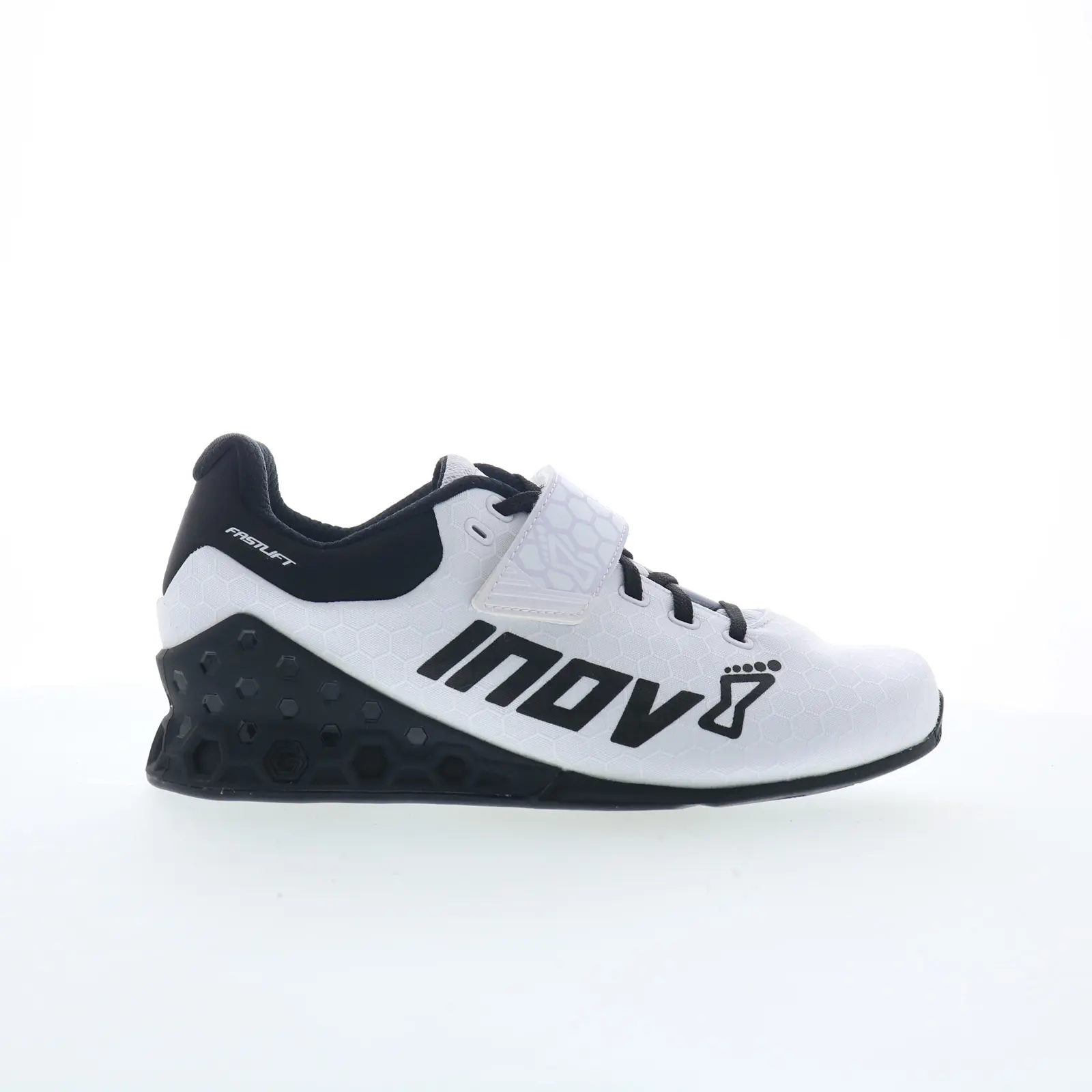 Inov-8 Fastlift Power G 380 Mens White Canvas Athletic Weightlifting Shoes