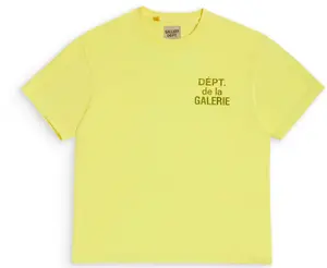 Gallery Dept. French Tee Fluorescent Yellow