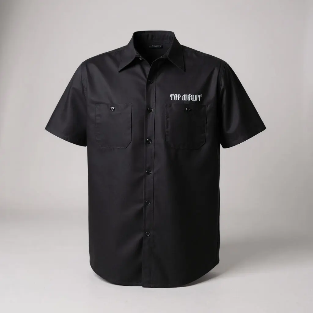 Official Top Mount Mechanic Crew Work Shirt