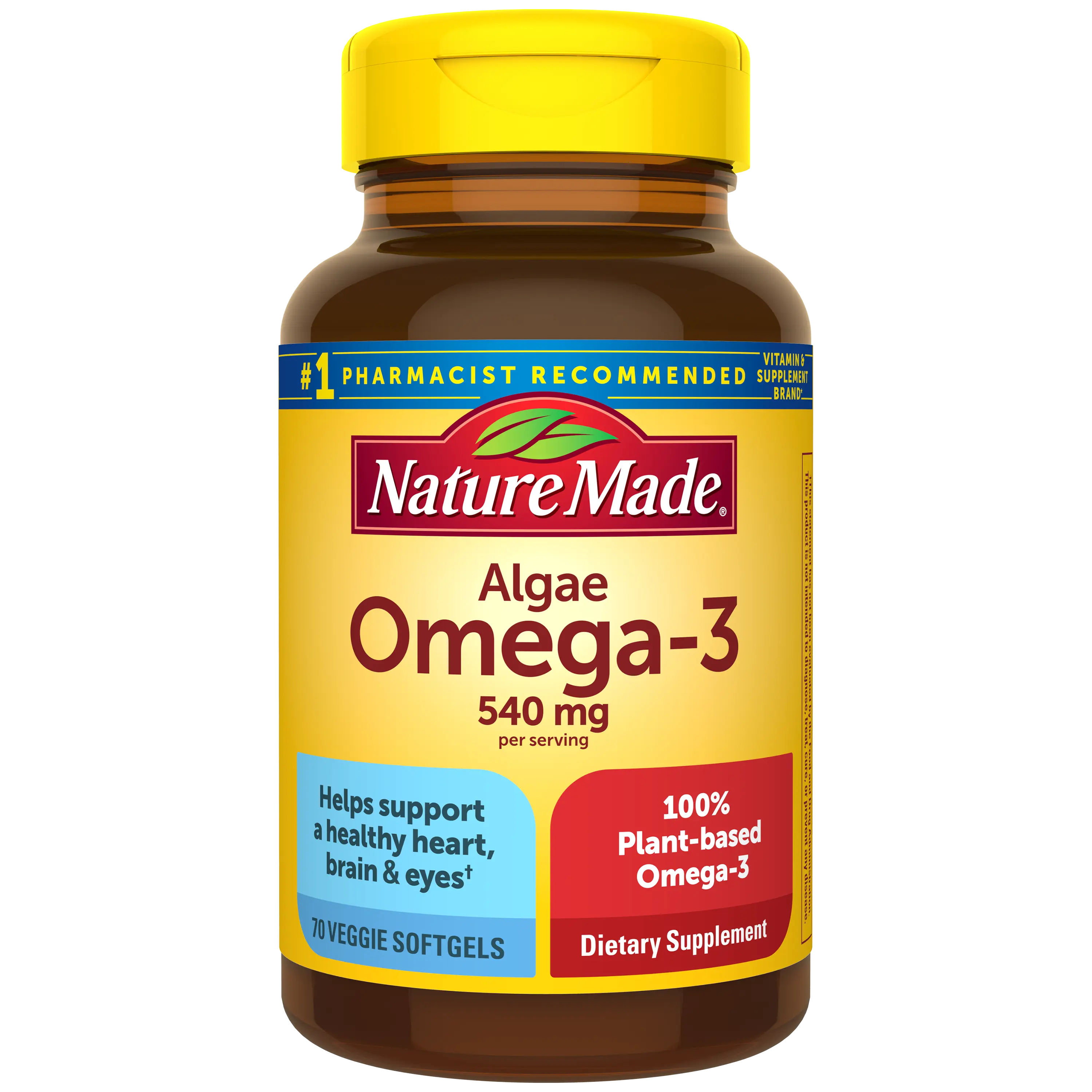 Algae Omega-3 540 mg Softgels Algae Omega-3 540 mg Softgels
