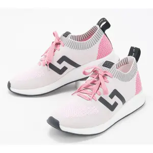 Rollie Knit Lace-Up Sneakers - Bolt