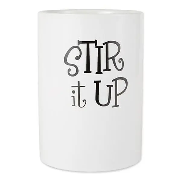 Design Imports Stir it Up Ceramic Utensil Holder
