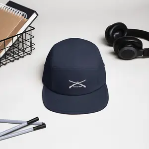 No One Left Behind Five Panel Cap - 100% Cotton Soft-Structured Low Profile Nylon Strap Clip Closure Metal Eyelets Casual Hat for Everyday Wear