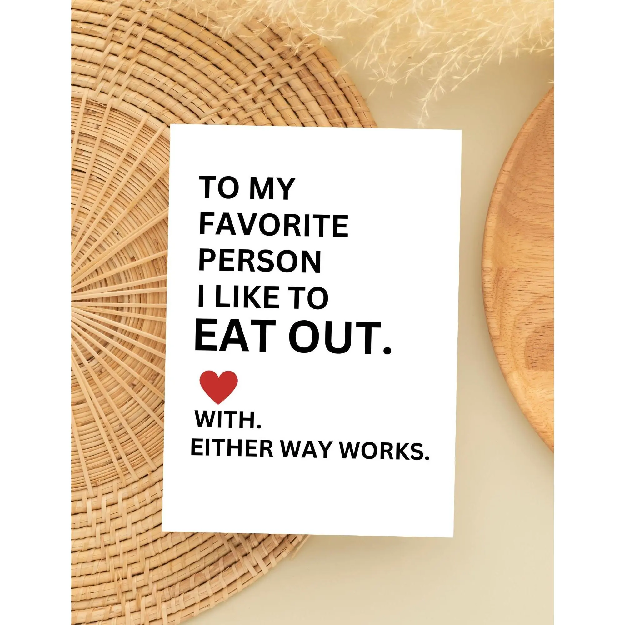 Funny Dirty Anniversary Card for Girlfriend/Wife, Inappropriate Anniversary Card for Her, Funny Valentine's Day Card, Birthday Card for Her