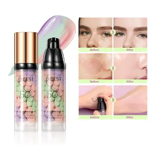 Isolation Cream Three Colors Protection, Even Skin Tone Makeup Base Brightening Primer Concealer, Isolation Cream for Flawless Look, Daily Makeup