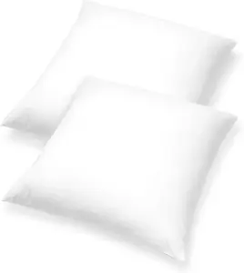 Pillow Inserts - Pack of 2-22" x 22" Square Decorative Throw or Sham for Couch - Bed - Sofa