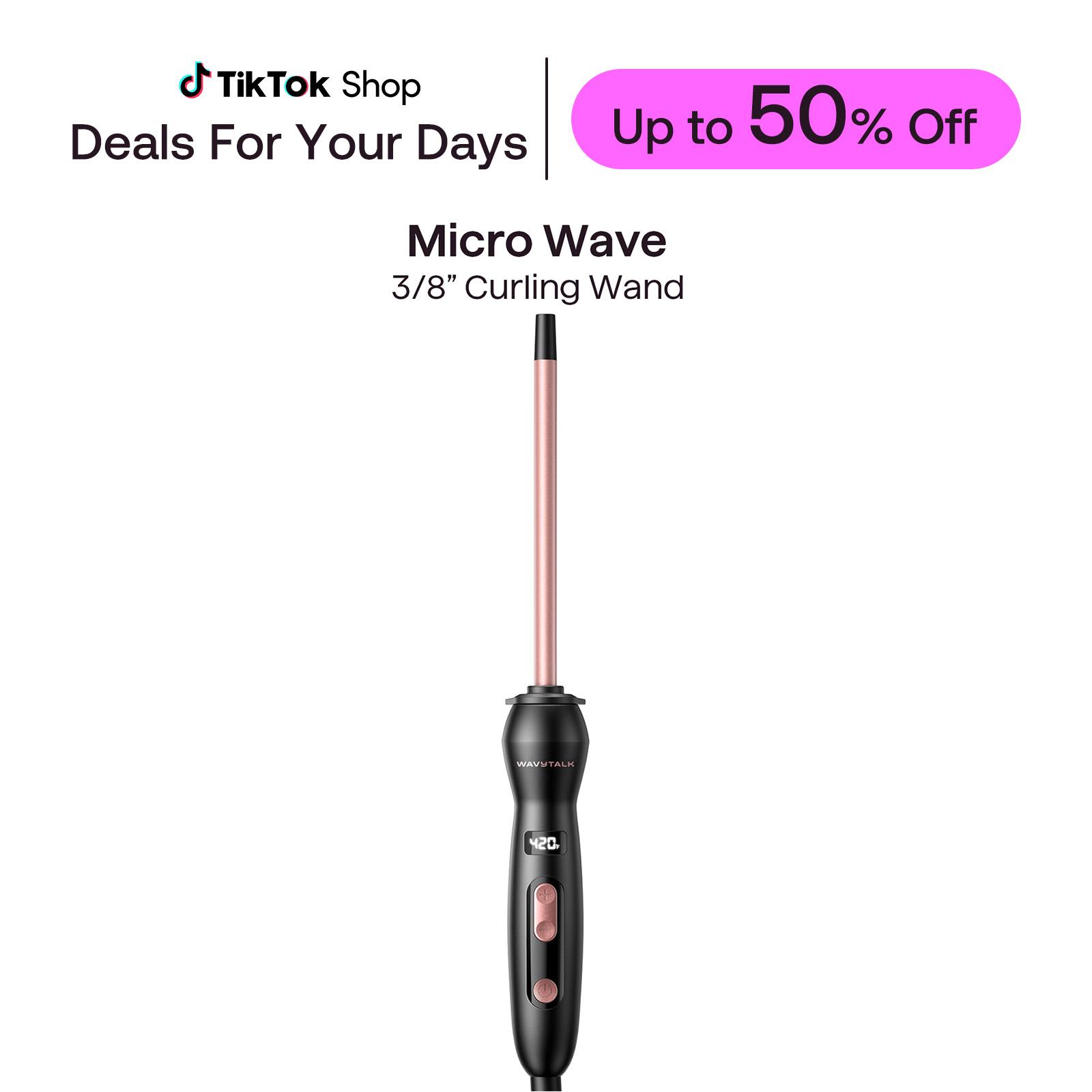 Wavytalk Micro Wave 3/8” Curling Wand