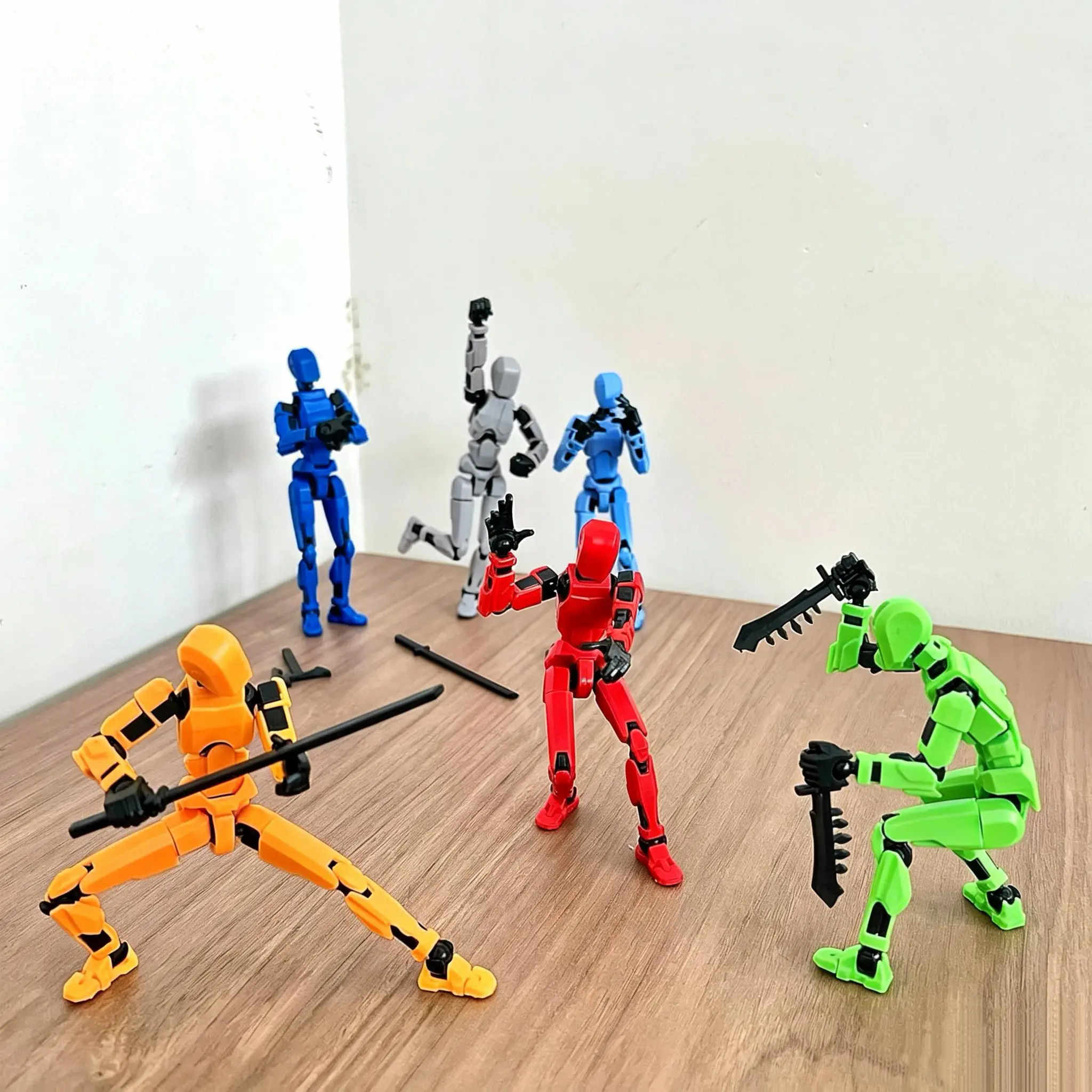 2026 New Assembly Completed-Titan 13 Action Figure,Dummy Robot 13 Action Figures Set,3D Printed Multi-Jointed Action Figures,Nova 13 Action Figure for Collectors Desktop Decorations