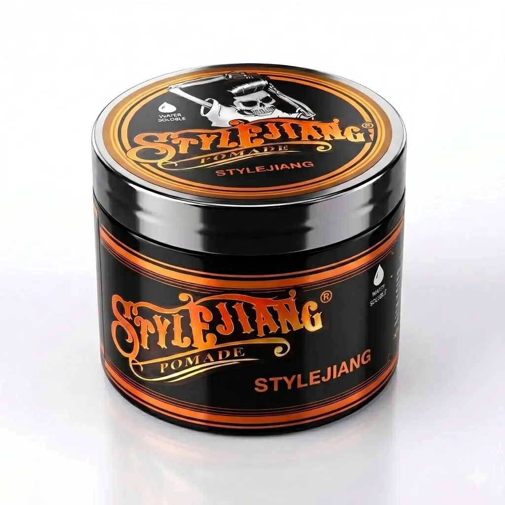 Natural Wave Pomade Strong Hold Easy Wash 360 Wave Training Hair Cream, Waves Grease for Men Water-Based Hair Cream for Wave, Moisture, Control and Silky Shine, Wave Pomade for Black Men 4oz
